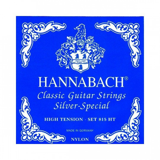 Juego cuerdas Hannabach clásica Set 815 HT Hight Tension