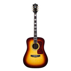 Guitarra electroacústica Guild D-55E Antique Burst