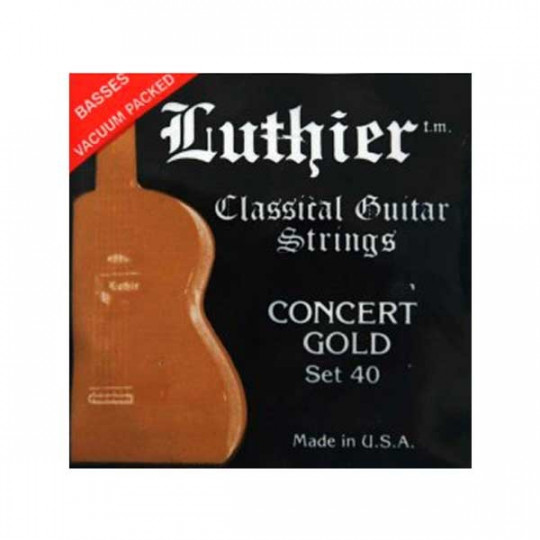 Juego de cuerdas Guitarra clásica Luthier Set 40