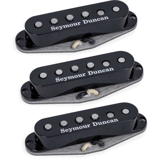 Set Psychedelic Strat Black Seymour Duncan Set Psychedelic Strat Black Seymour Duncan