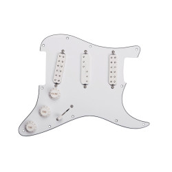 Pickgrd Assy Everything Axe Wh Seymour Duncan
