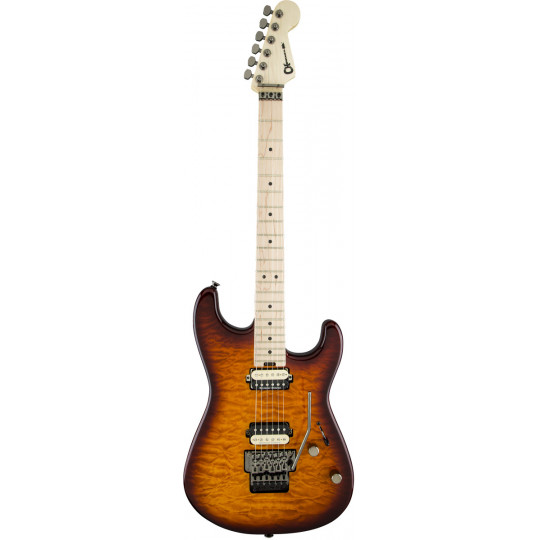 Charvel Pro Mod SD1 2 HH FR Tobacco Burst