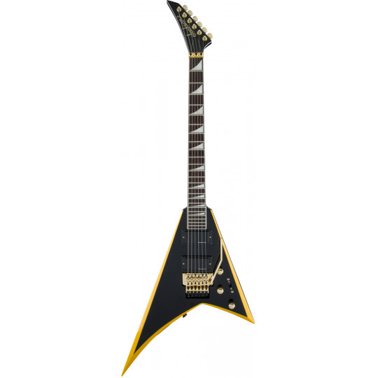 Jackson RRX24 Black w/ Yellow Bevels