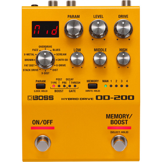 Boss OD-200 Hybrid Drive