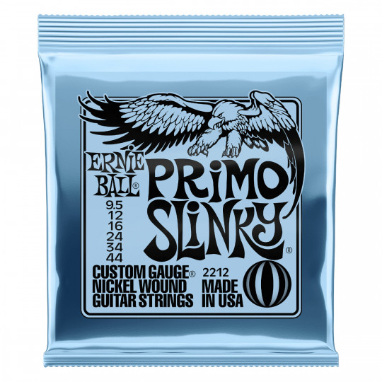 Ernie Ball 2212 Primo Slinky 9.5 - 44 Juego de cuerdas guitarra eléctrica