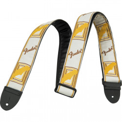 Correa Fender Monogrammed White/Brown/Yellow