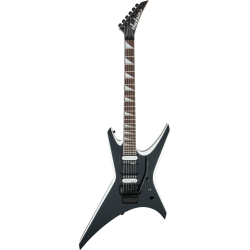 Jackson JS32 Warrior Black w/ White Bevels