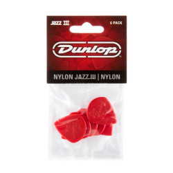Set Púas Dunlop Jazz III Pack 6 unidades
