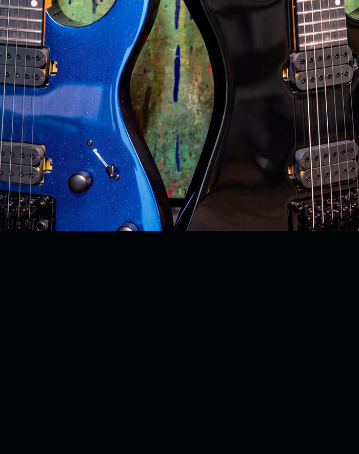 Guitarras eléctricas Spira Slide background