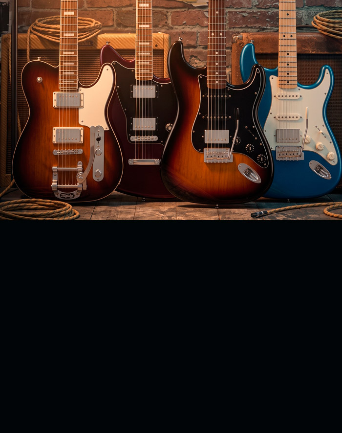Squier Paranormal Slide background